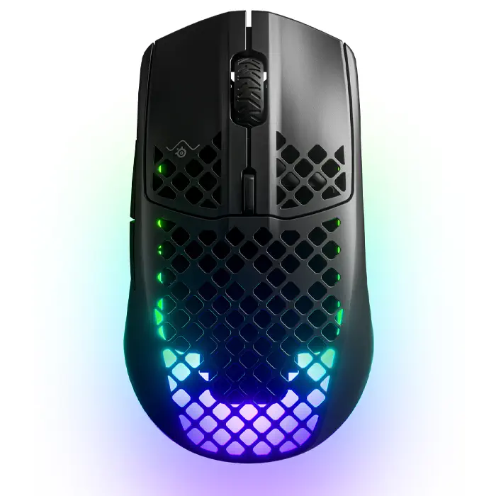 SteelSeries Aerox 3 Wireless 2022 Edition SSM62612 Onyx 18000 CPI 6 Tuş RGB Optik Kablosuz Gaming (Oyuncu) Mouse