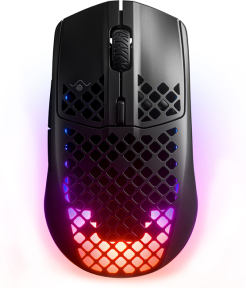 SteelSeries Aerox 3 Wireless 2022 Edition SSM62612 Onyx 18000 CPI 6 Tuş RGB Optik Kablosuz Gaming (Oyuncu) Mouse