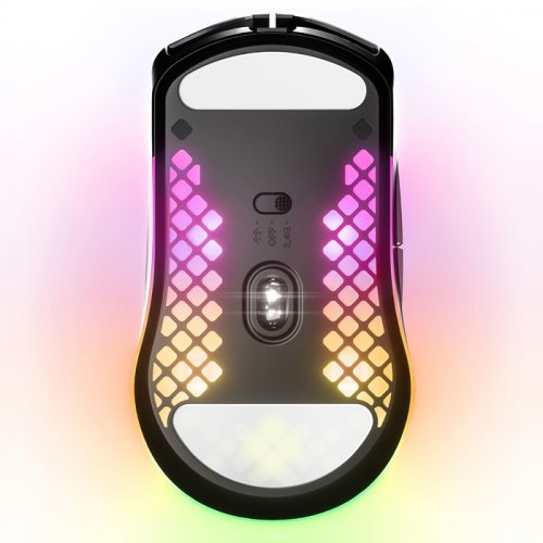 SteelSeries Aerox 3 Wireless 2022 Edition SSM62612 Onyx 18000 CPI 6 Tuş RGB Optik Kablosuz Gaming (Oyuncu) Mouse