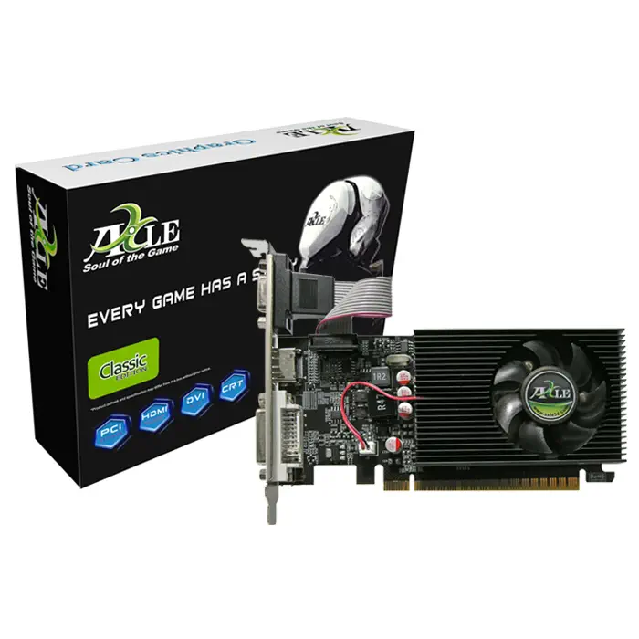 Axle GeForce GT 730 Ver.1.05 2GB GDDR3 64Bit DX12 Gaming (Oyuncu) Ekran Kartı