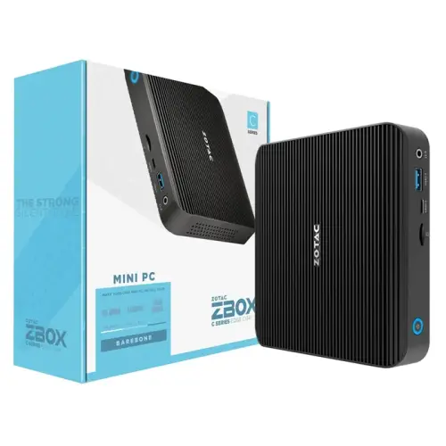 Zotac ZBOX Edge CI341 Barebone ZBOX-CI341-BE Intel Celeron N4100 Ram/SSD Yok Win10 Mini PC