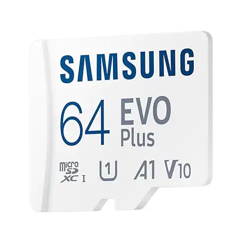 Samsung Evo Plus 64GB Adaptörlü Micro SDXC Hafıza Kartı - MB-MC64KA/TR
