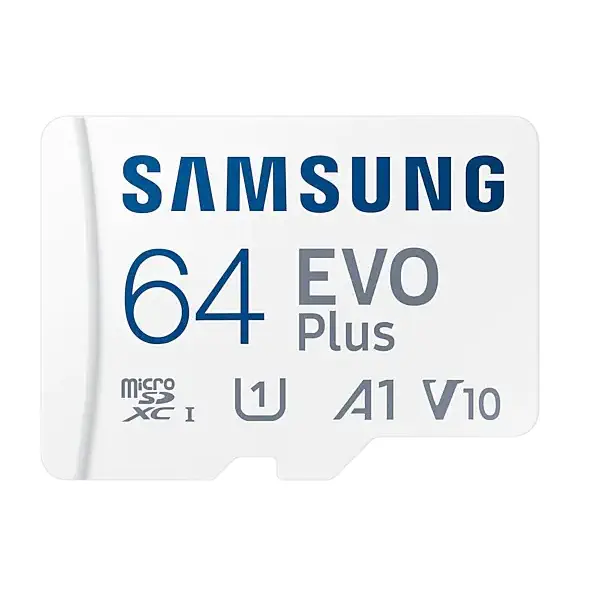 Samsung Evo Plus 64GB Adaptörlü Micro SDXC Hafıza Kartı - MB-MC64KA/TR
