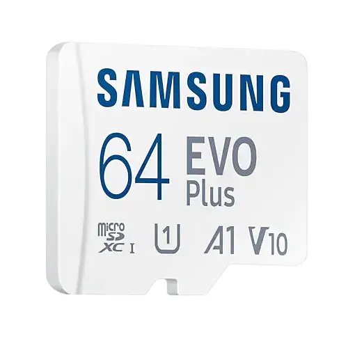 Samsung Evo Plus 64GB Adaptörlü Micro SDXC Hafıza Kartı - MB-MC64KA/TR