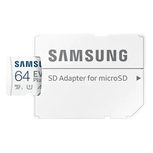 Samsung Evo Plus 64GB Adaptörlü Micro SDXC Hafıza Kartı - MB-MC64KA/TR