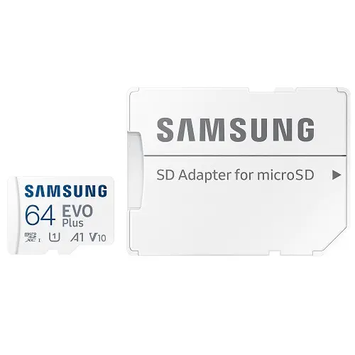 Samsung Evo Plus 64GB Adaptörlü Micro SDXC Hafıza Kartı - MB-MC64KA/TR