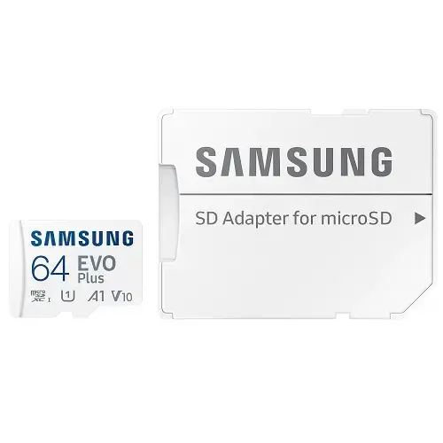 Samsung Evo Plus 64GB Adaptörlü Micro SDXC Hafıza Kartı - MB-MC64KA/TR
