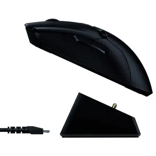 Razer Viper Ultimate + Şarj İstasyonu RZ01-03050100-R3G1 20000 DPI 8 Tuş RGB Optik Siyah Kablosuz Gaming (Oyuncu) Mouse