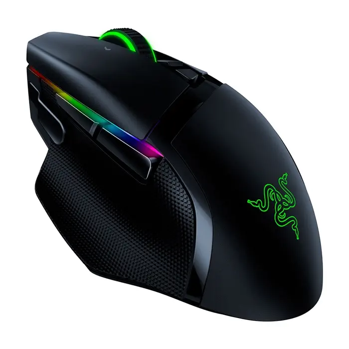 Razer Basilisk Ultimate + Şarj İstasyonu RZ01-03170100-R3G1 20000 DPI 11 Tuş RGB Optik Siyah Kablosuz Gaming (Oyuncu) Mouse