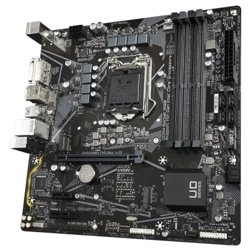 Gigabyte B560M D3SH V2 Intel B560 Soket 1200 DDR4 5333(OC)MHz mATX Gaming (Oyuncu) Anakart
