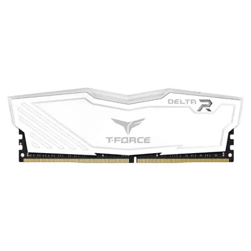 Team T-Force Delta RGB White 16GB (2x8GB) 3600MHz CL18 DDR4 Gaming Ram (TF4D416G3600HC18JDC011)