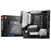 MSI MAG B660M MORTAR WIFI DDR4 Intel B660 Soket 1700 DDR4 4800(OC)MHz mATX Gaming (Oyuncu) Anakart