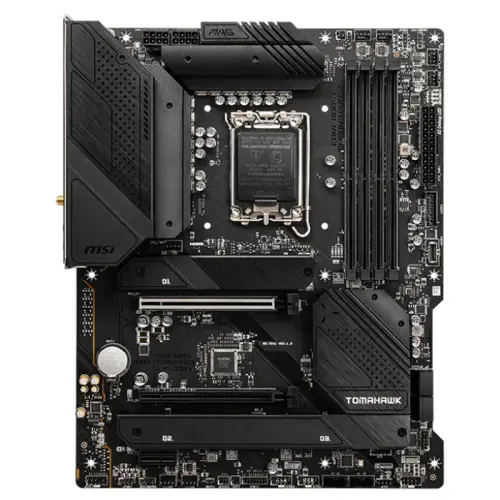 MSI MAG B660 TOMAHAWK WIFI DDR4 Intel B660 Soket 1700 DDR4 4800(OC)MHz ATX Gaming (Oyuncu) Anakart