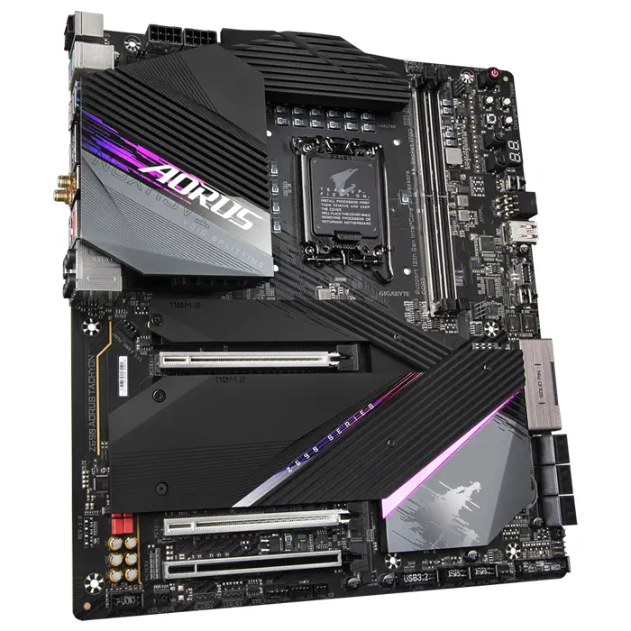 Gigabyte Z690 Aorus Tachyon Intel Z690 Soket 1700 DDR5 7000(OC)MHz E-ATX Gaming (Oyuncu) Anakart