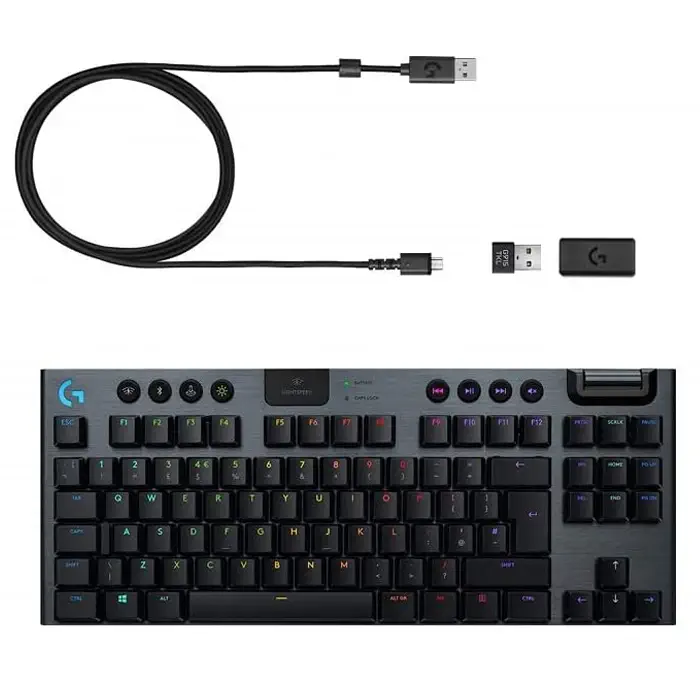 Logitech G915 TKL 920-009537 GL Clicky RGB İng Q Mekanik Kablosuz Gaming (Oyuncu) Klavye
