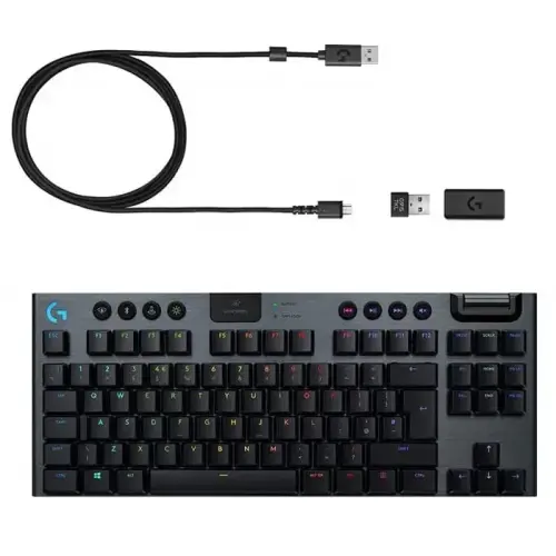 Logitech G915 TKL 920-009537 GL Clicky RGB İng Q Mekanik Kablosuz Gaming (Oyuncu) Klavye