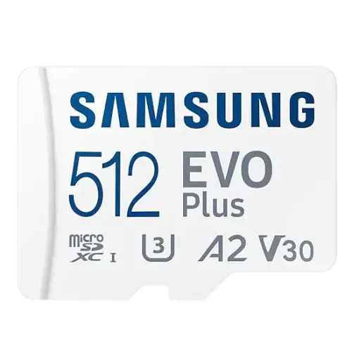 Samsung Evo Plus 512GB Adaptörlü Micro SDXC Hafıza Kartı - MB-MC512KA/TR