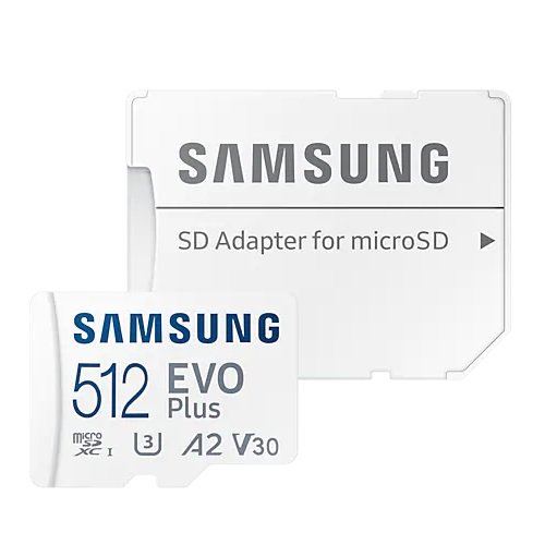 Samsung Evo Plus 512GB Adaptörlü Micro SDXC Hafıza Kartı - MB-MC512KA/TR