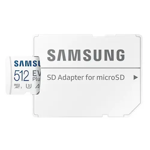 Samsung Evo Plus 512GB Adaptörlü Micro SDXC Hafıza Kartı - MB-MC512KA/TR