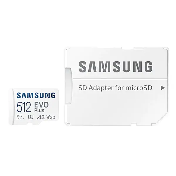 Samsung Evo Plus 512GB Adaptörlü Micro SDXC Hafıza Kartı - MB-MC512KA/TR