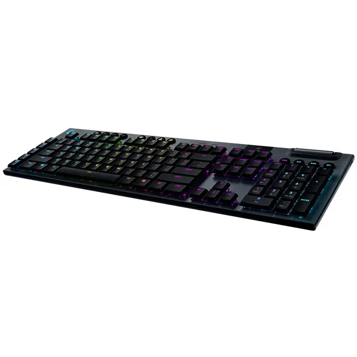 Logitech G G915 LightSpeed RGB Tam Boyutlu İngilizce Q Kablosuz Siyah Oyuncu Klavyesi - 920-009111