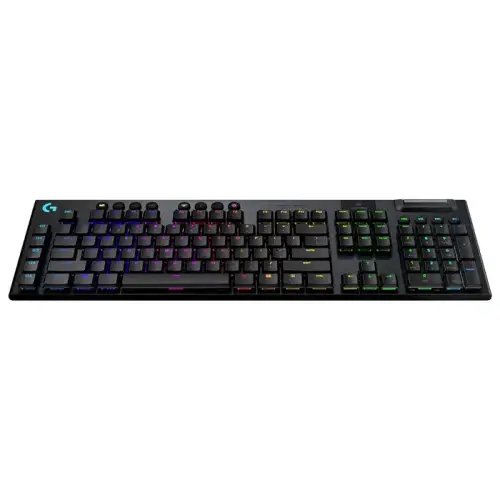 Logitech G G915 LightSpeed RGB Tam Boyutlu İngilizce Q Kablosuz Siyah Oyuncu Klavyesi - 920-009111