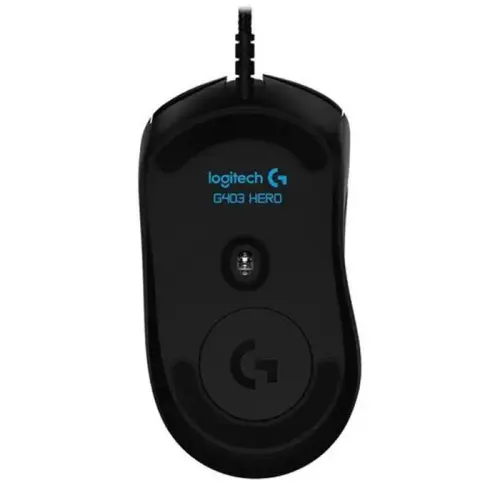 Logitech G G403 LightSync RGB Aydınlatmalı HERO 25.600 DPI Kablolu Siyah Oyuncu Mouse - 910-005633