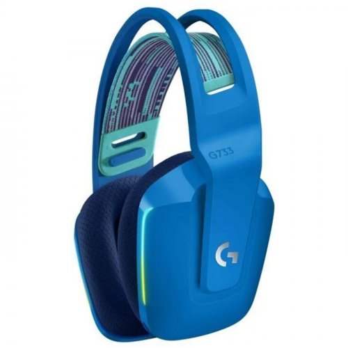 Logitech G733 Blue 981-000943 7.1 Surround RGB Mikrofonlu LightSpeed Kablosuz Gaming (Oyuncu) Kulaklık