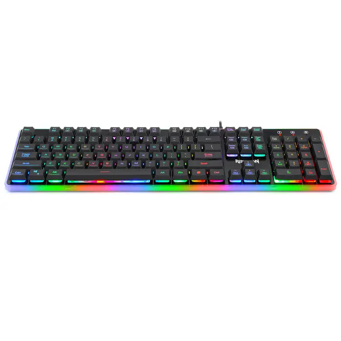 Redragon K509 Dyaus RGB TR Q Membrane Siyah Kablolu Gaming (Oyuncu) Klavye