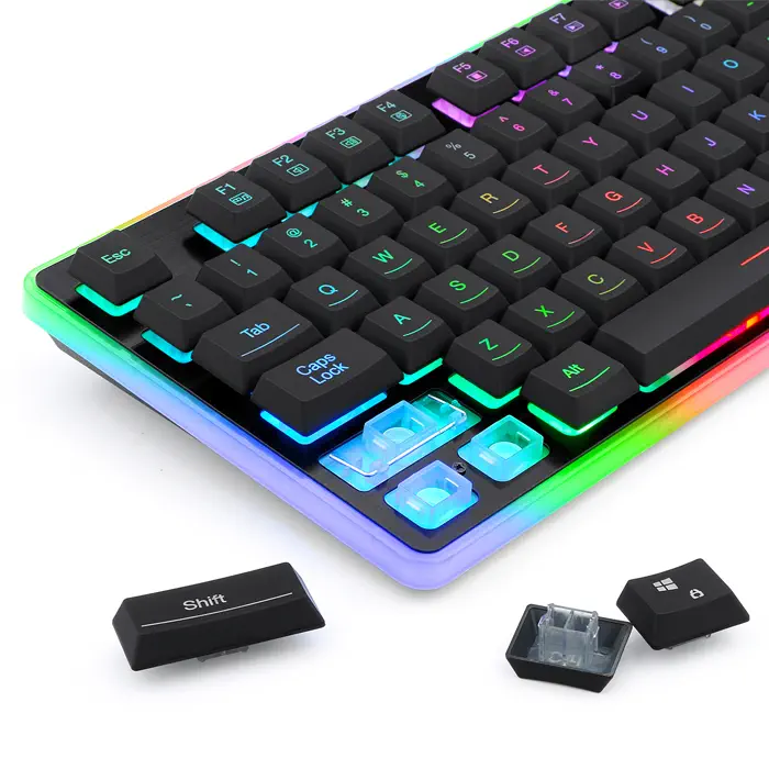Redragon K509 Dyaus RGB TR Q Membrane Siyah Kablolu Gaming (Oyuncu) Klavye