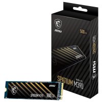 MSI Spatium M390 500GB 3300/2300MB/s PCIe NVMe M.2 SSD Disk