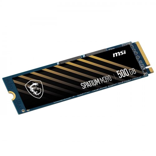 MSI Spatium M390 500GB 3300/2300MB/s PCIe NVMe M.2 SSD Disk