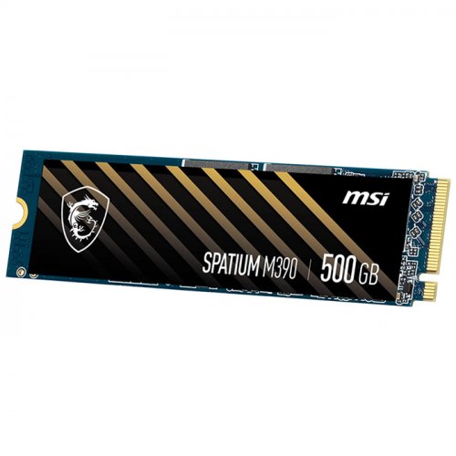 MSI Spatium M390 500GB 3300/2300MB/s PCIe NVMe M.2 SSD Disk