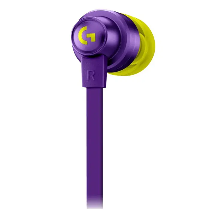 Logitech G333 Purple 981-000936 Mikrofonlu Kablolu Kulak İçi Gaming (Oyuncu) Kulaklık