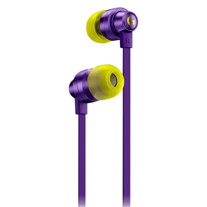 Logitech G333 Purple 981-000936 Mikrofonlu Kablolu Kulak İçi Gaming (Oyuncu) Kulaklık