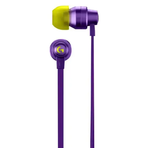 Logitech G333 Purple 981-000936 Mikrofonlu Kablolu Kulak İçi Gaming (Oyuncu) Kulaklık