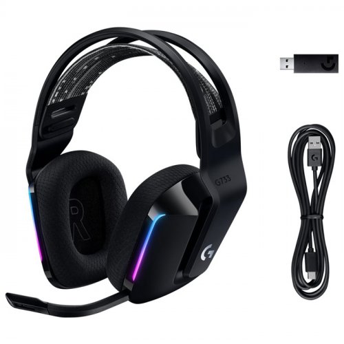 Logitech G733 Black 981000864 7.1 Surround RGB Mikrofonlu LightSpeed