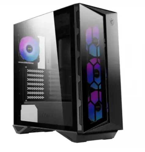 MSI MPG GUNGNIR 110R USB 3.2 Temperli Cam ATX Mid-Tower Gaming (Oyuncu) Kasa