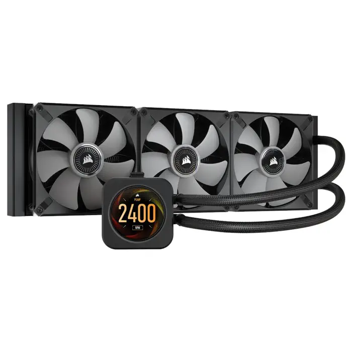Corsair iCUE H150i Elite LCD CW-9060062-WW 360mm İşlemci Sıvı Soğutucu