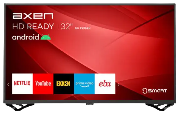 Axen AX32DAB13 32″ 82 Ekran Uydu Alıcılı HD Smart LED TV