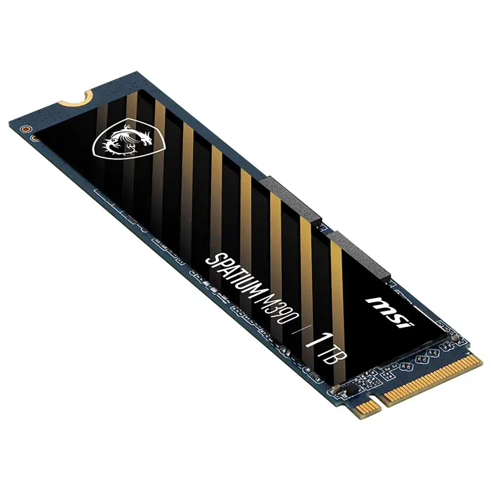 MSI Spatium M390 1TB 3300/3000MB/s PCIe NVMe M.2 SSD Disk