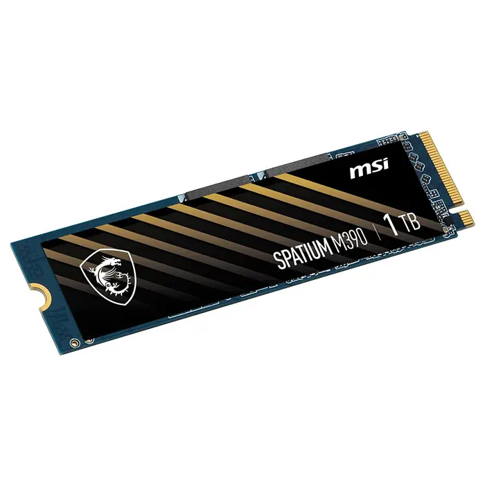 MSI Spatium M390 1TB 3300/3000MB/s PCIe NVMe M.2 SSD Disk
