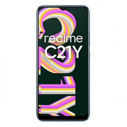 Realme C21Y 64GB 4GB RAM Mavi Cep Telefonu – Realme Türkiye Garantili