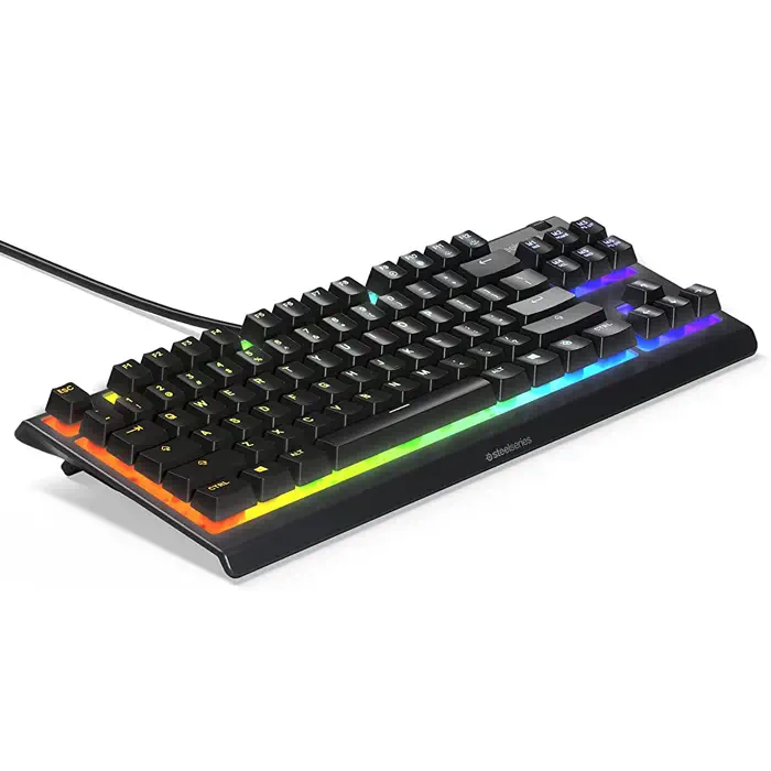 SteelSeries Apex 3 TKL SSK64818 TR Q RGB Membrane Kablolu Gaming (Oyuncu) Klavye