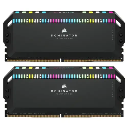 Corsair Dominator Platinum RGB CMT32GX5M2X6200C36 32GB (2x16GB) DDR5 6200MHz CL36 Siyah Gaming (Oyuncu) Ram