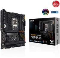 Asus TUF Gaming Z690-Plus Intel Z690 Soket 1700 DDR5 6000(OC)MHz ATX Gaming (Oyuncu) Anakart