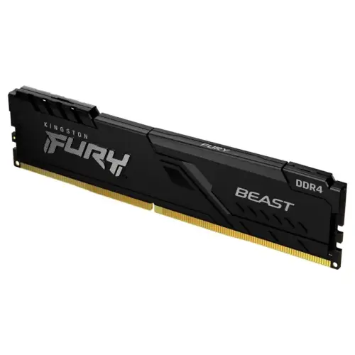 Kingston Fury Beast KF426C16BB/4 4GB (1x4GB) DDR4 2666MHz CL16 Siyah Gaming Ram (Bellek)