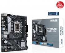 Asus Prime B660M-K D4 Intel B660 Soket 1700 DDR4 5333(OC)MHz mATX Gaming (Oyuncu) Anakart