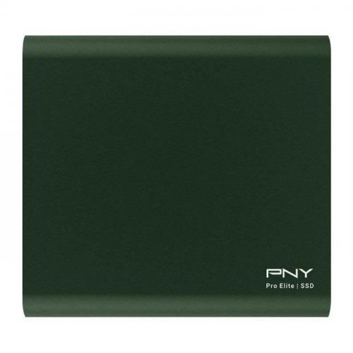 PNY Pro Elite Yeşil 500GB 1100/700MB/s USB 3.1 Gen2 Type-C Taşınabilir SSD Disk (PSD0CS2060GN-500-RB)