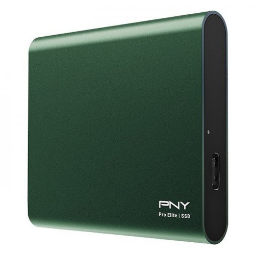 PNY Pro Elite Yeşil 250GB 1000/320MB/s USB 3.1 Gen2 Type-C Taşınabilir SSD Disk (PSD0CS2060GN-250-RB)